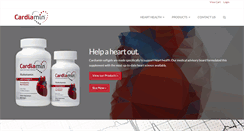 Desktop Screenshot of cardiamin.com